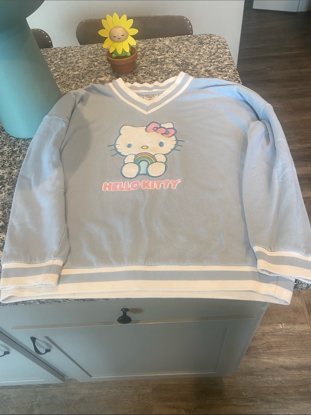 BOXLUNCH  Hello Kitty V-neck sweatshirt